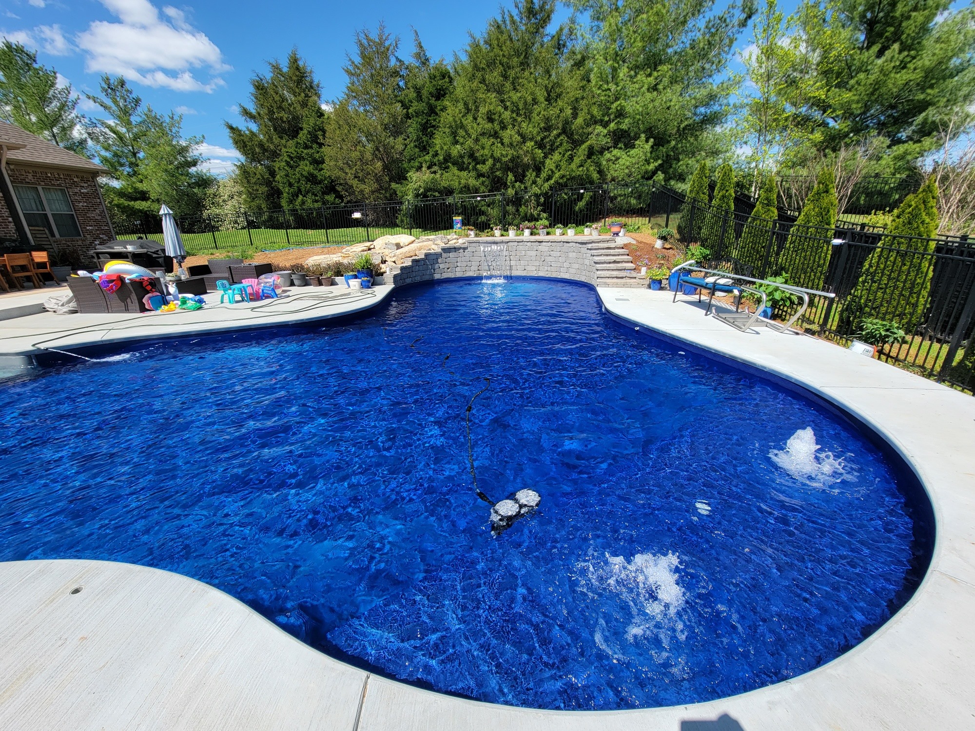in ground pool